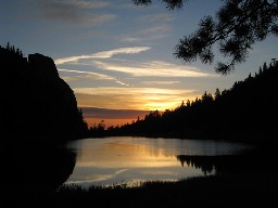 Sunrise at Cathedral Rock & Cito Reservoir